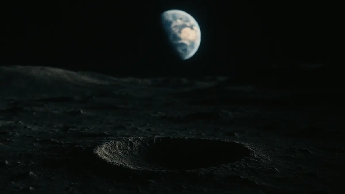 Astronauta osserva misteriosi Mascon sulla superficie lunare