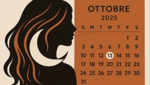 Calendario Lunare Capelli Ottobre 2025
