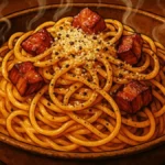 Carbonara con guanciale croccante e pecorino