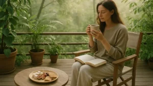 Colazione slow con cibo sano e dolcificanti naturali come eritritolo e stevia