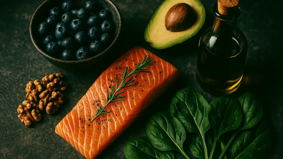 Composizione vivace di alimenti anti-età