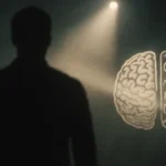 Diagramma che mostra il conflitto tra emisfero sinistro emisfero destro