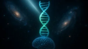Doppia elica di DNA stilizzata