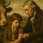 Edward Jenner vaccina il bambino James Phipps