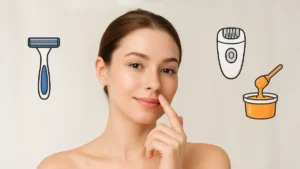 Epilazione baffetti laser ad alessandrite vs luce pulsata IPL e ceretta a caldo