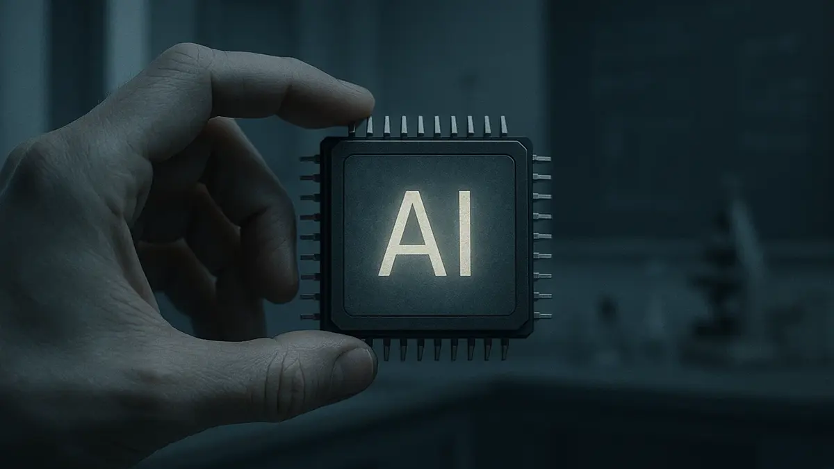 Grafico a barre che mostra il netto calo di fiducia degli scienziati Intelligenza Artificiale