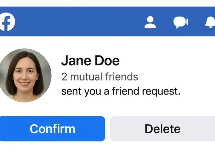 Illustrazione concettuale algoritmo di Facebook