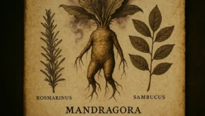 Mandragola radice antropomorfa