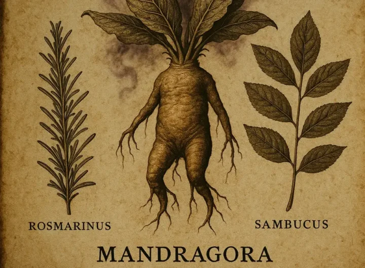 Mandragola radice antropomorfa