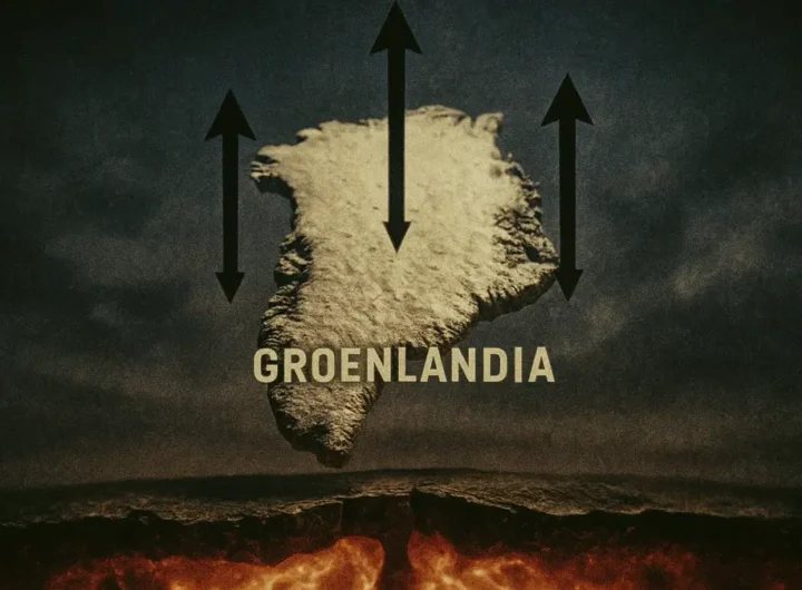 Mappa geologica Groenlandia sollevamento isostatico post-glaciale