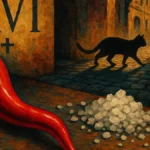 Mosaico o collage che unisce elementi di superstizioni italiane