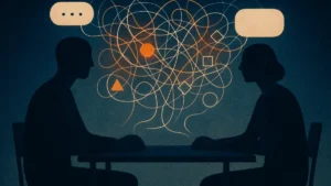 Rappresentazione concettuale di una conversazione interpersonale