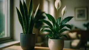 Sansevieria e Spatifillo piante che purificano aria in casa secondo la NASA
