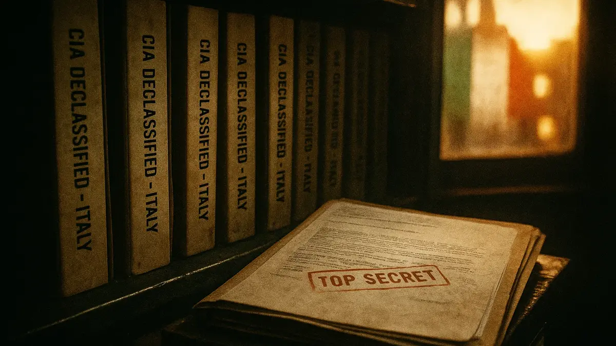 Scatole di file segreti e timbri Top Secret