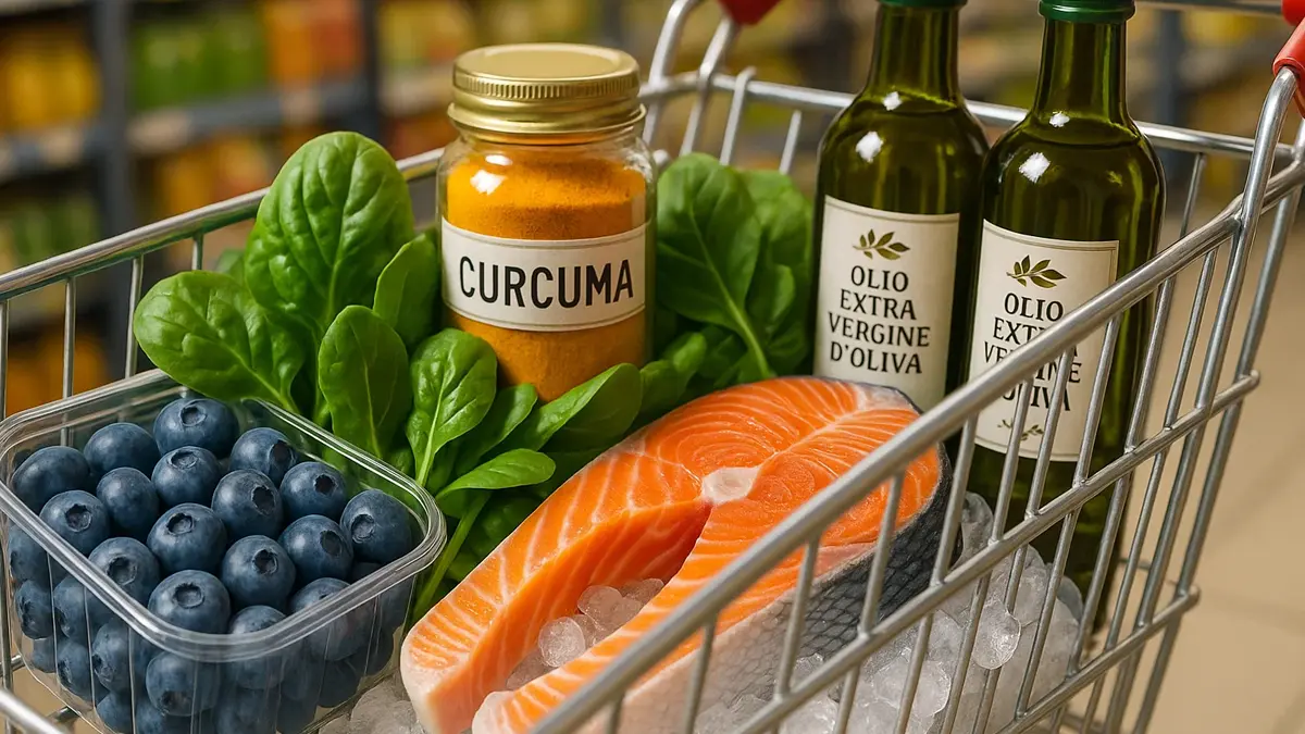 carrello-spesa-pieno-di-alimenti-anti-invecchiamento