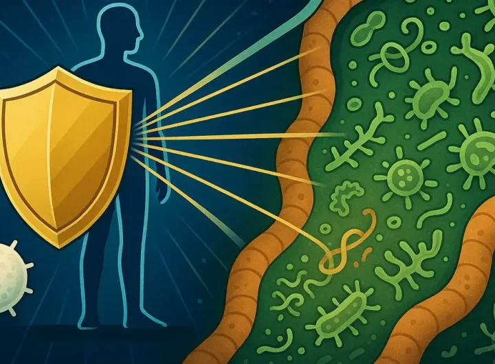 illustrazione-concettuale-sistema-immunitario-scudo-microbiota