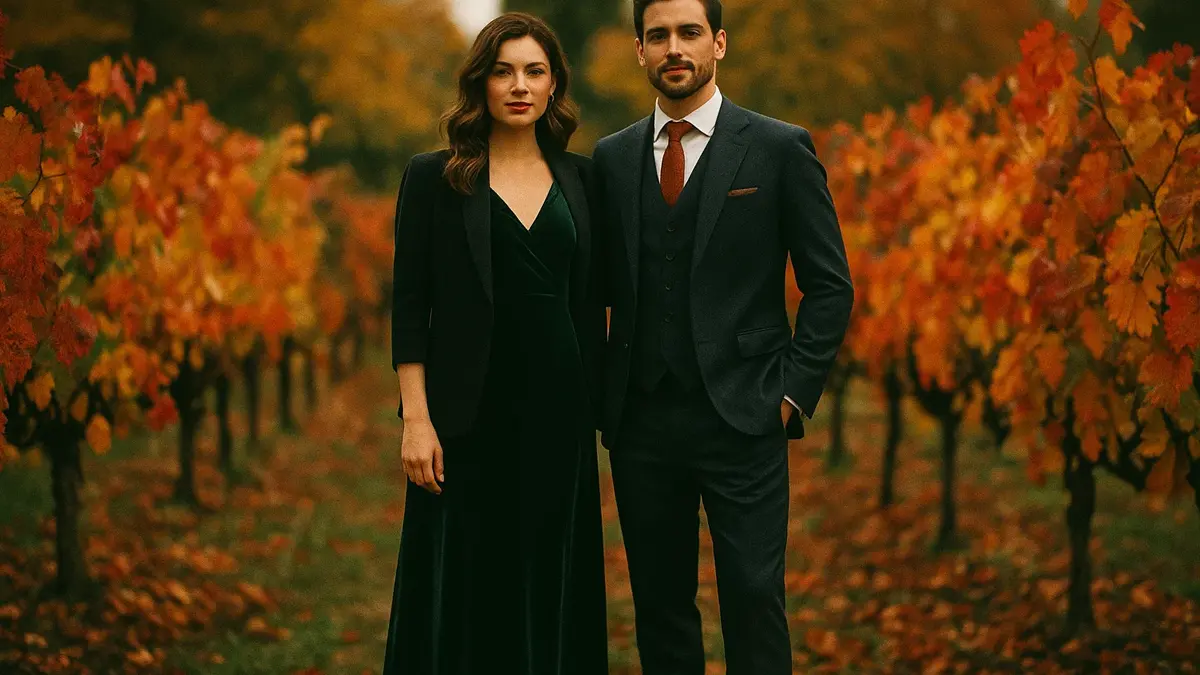 invitata-matrimonio-ottobre-abito-midi-verde-bosco-velluto