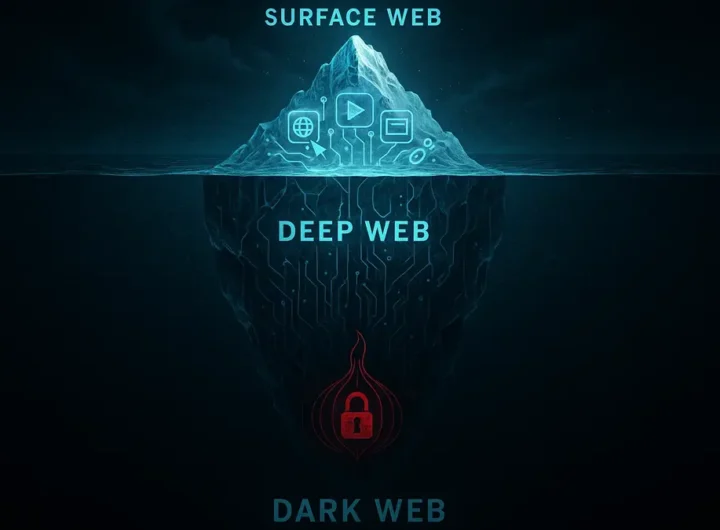 mappa concettuale dark web deep web
