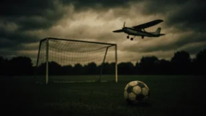 piccolo aereo schiantato su campo da calcio a Long Beach