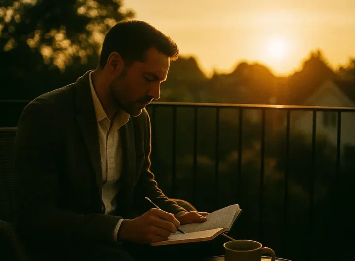 routine-mattutina-persona-di-successo-lettura-pianificazione
