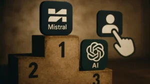 Classifica IA preferite utenti francesi Mistral
