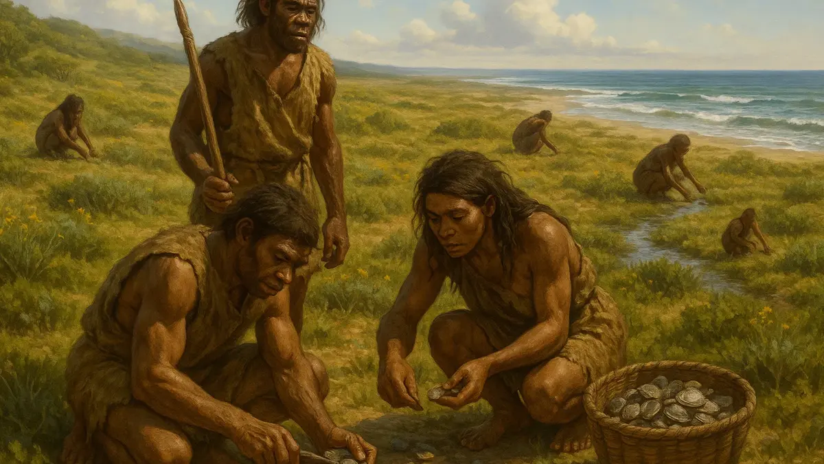 Ricostruzione artistica della Paleo-Agulhas Plain