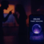 app di cartomanzia sullo schermo