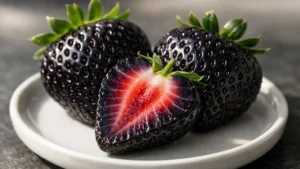 fragola-nera-black-pearl-cina-agricoltura-lusso