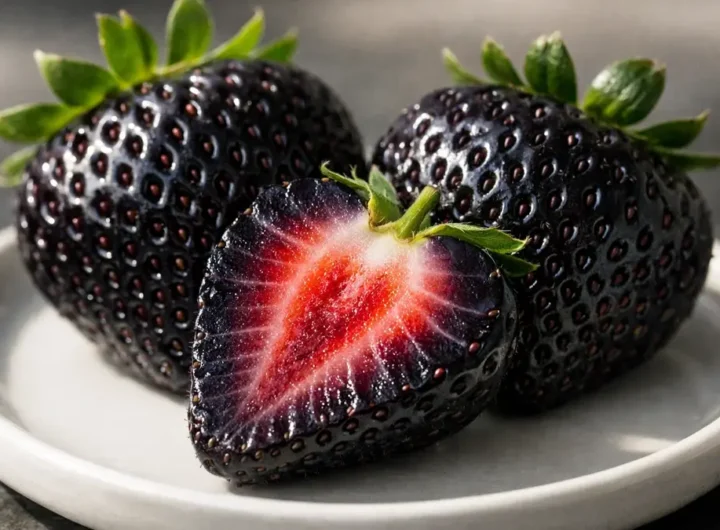 fragola-nera-black-pearl-cina-agricoltura-lusso