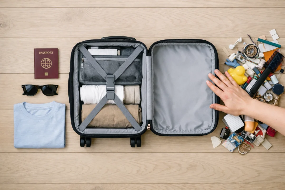 viaggi-brevi-6-cose-inutili-lasciare-a-casa-minimalismo